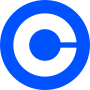 Logo von Coinbase