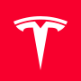 Logo van Tesla